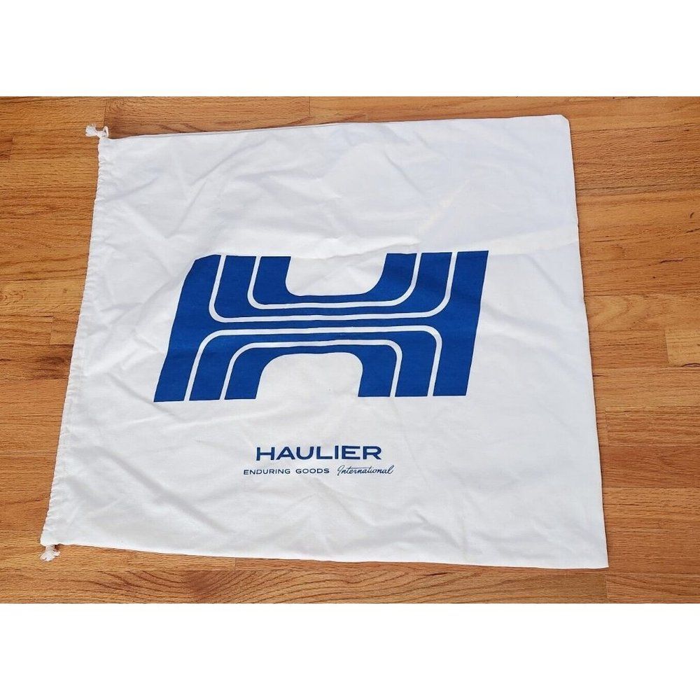 Haulier Internaional Enduring Goods Branded Cotton Canvas Utility Tote Dust Bag